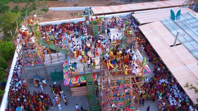 Exploring the Charm of South Indian Rural Village Life: Kumbabishekam Ceremony | India Travel Tales смотреть онлайн