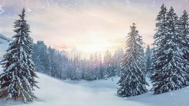 Зимняя сказка-Зимняя мелодия мечты-Зима завораживает красотой смотреть онлайн