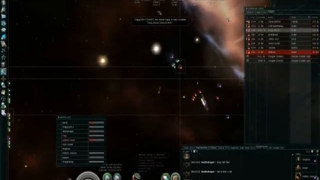 Fleet engament vs Caldari, no loses. FC - [HUR] PVP eve online смотреть онлайн
