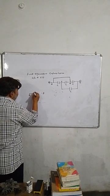 simple trick to calculate equivalent capacitance# Capacitor | jee | neet смотреть онлайн