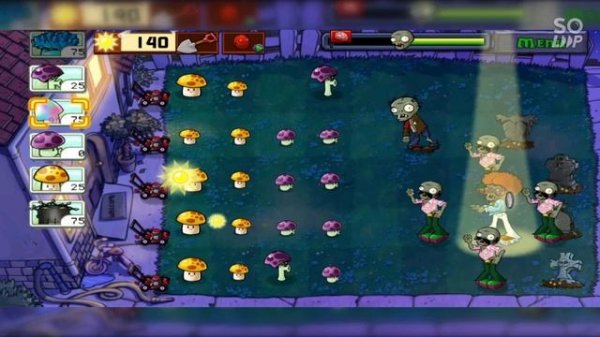 ЗОМБИ ТАНЦОР ДИСКО  / (ПРОХОЖДЕНИЯ №11) [Plants vs. Zombies] / BaHa12