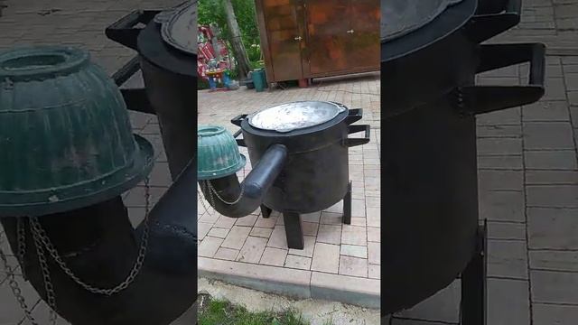 #Казан с печкой. смотреть онлайн