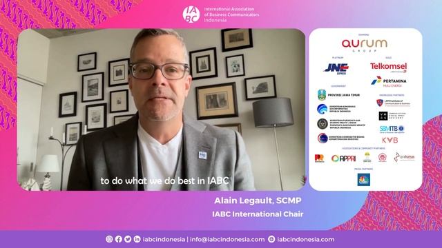 From Montreal to Jakarta, IABC Int’l Chair Supports IABC Indonesia Conference смотреть онлайн