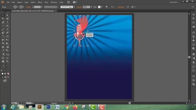 How to create a live music festival poster design in illustrator смотреть онлайн