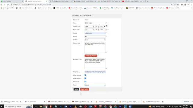 WhatsApp Business Sender Franchise With Unlimited Key смотреть онлайн