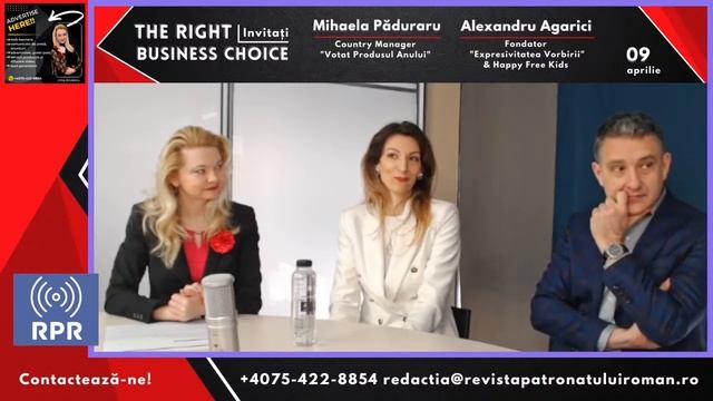 The Right Business Choice, No 16 / Inovație și Performanță în Business