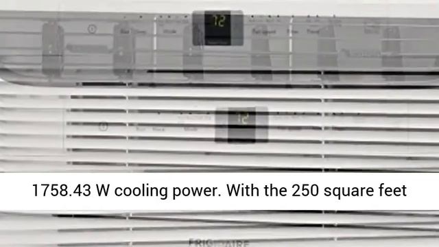 Frigidaire Energy Star 6,000 BTU 115V Window Mounted Mini Compact Air Conditioner with Full Functio смотреть онлайн
