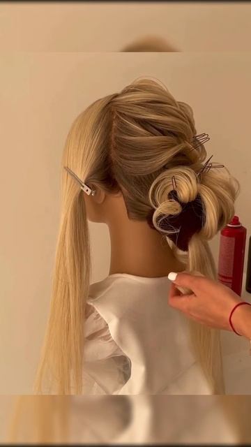 Как сделать низкий пучок смотреть онлайн