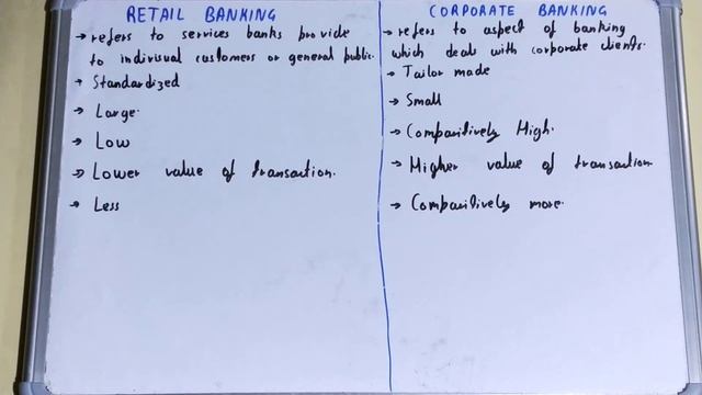 Retail vs Corporate Banking|Difference between retail and corporate banking|Retail corporate bankin смотреть онлайн