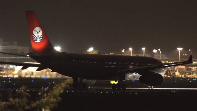 Sichuan Airlines Airbus A330-200 B-8332 Takeoff From NRT 16R