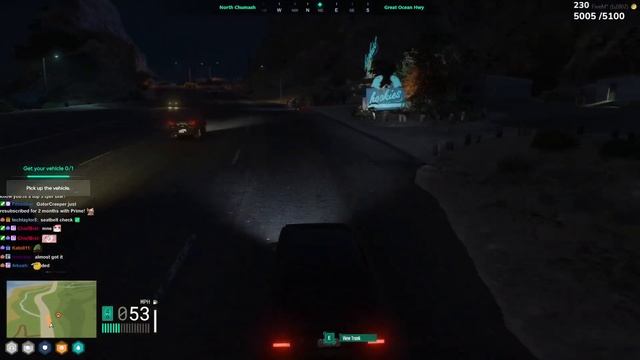 Ginger Hangs Out With GAG | Aikobliss GTA RP Stream #0516