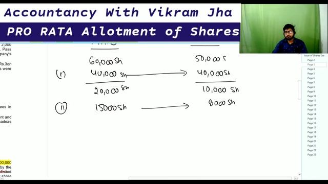 Issue of Shares | 8 Marks Very Important PRO RATA Question | Class 12th | Company Accounts | TERM- смотреть онлайн