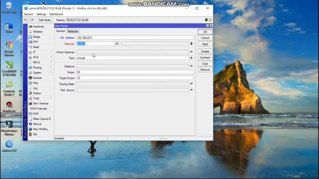 config static route in mikrotik смотреть онлайн