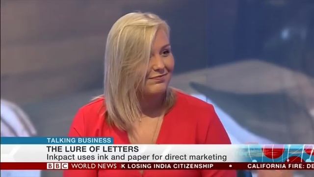 BBC World News | Talking Business With Aaron Heslehurst | Inkpact