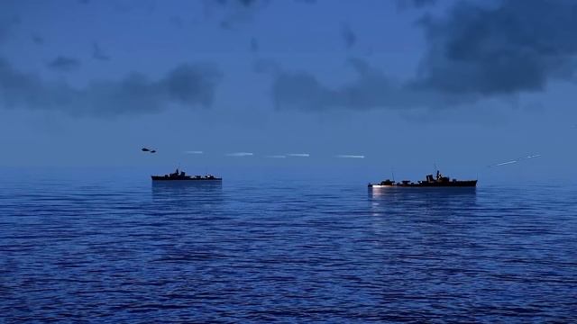 Today! April 25,largest US aircraft carrier carrying 87 Leopard tanks was brutally sunk by Russia. смотреть онлайн