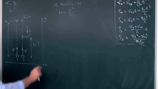 02 Задачи на встречи Свободное падение смотреть онлайн