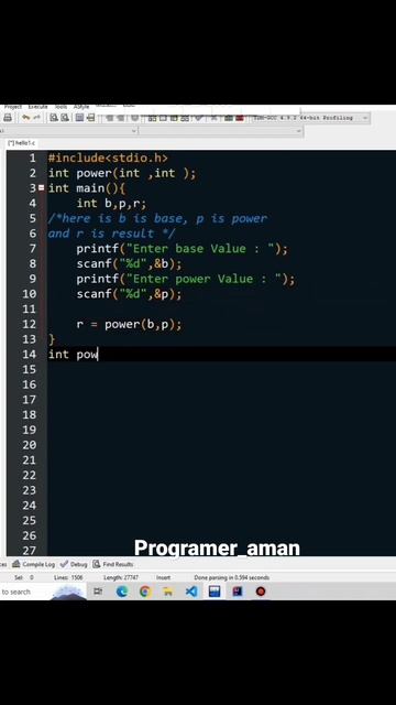 calculate the power of number using recursion in c language ❣️ смотреть онлайн
