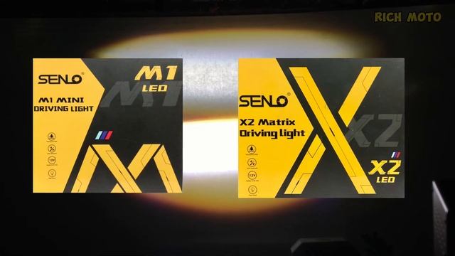 Senlo mini driving lights ( m1, X1 plus, x2 matrix, x7 matrix ) light output comparison смотреть онлайн