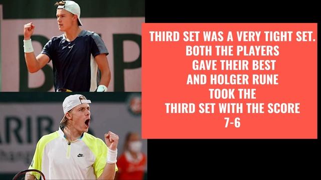 DENIS SHAPOVALOV VS HOLGER RUNE - ROUND 1 HIGHLIGHTS | ROLAND GARROS 2022. смотреть онлайн