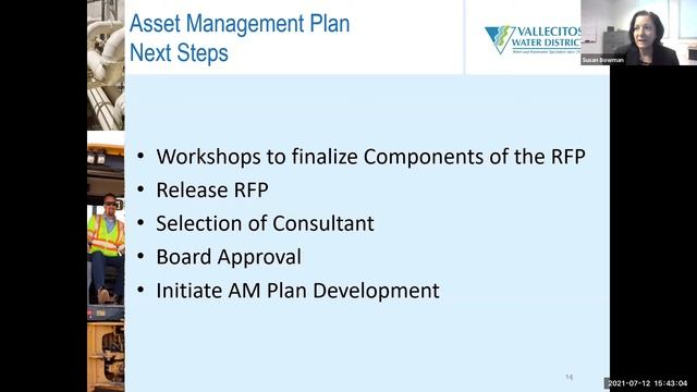 Vallecitos Water District Engineering Committee Meeting | July 12, 2021 смотреть онлайн