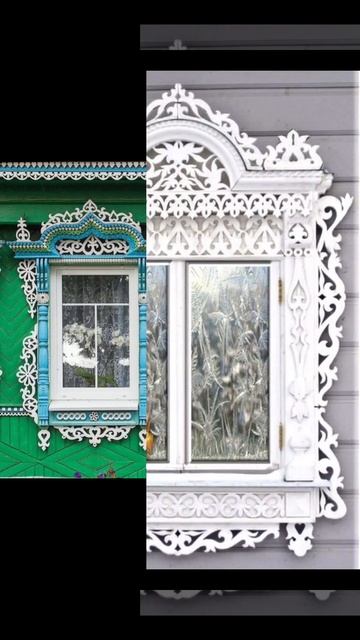 Ускользающая красота! Резные наличники! #дом #дача смотреть онлайн