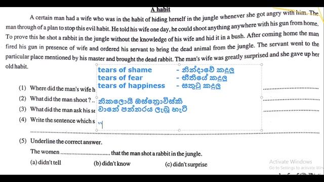 Grade 10 Southern Province English 2nd Term Paper смотреть онлайн