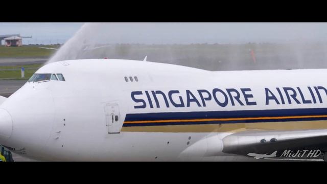 [4K] VERY RARE | Netherlands Boeing 737 BBJ Landing & Water Salute | Auckland Airport Plane Spottin смотреть онлайн