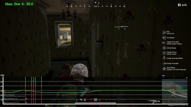 PUBG | Xbox One X 1080P FPS Priority Mode Performance Test [Benchmark] смотреть онлайн
