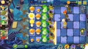 как пройти 1 уровень на локации тёмные века! В PVZ 2!