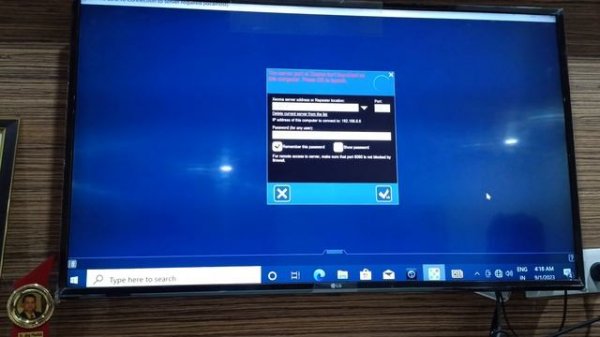 set smart PSS in PC and connect local host