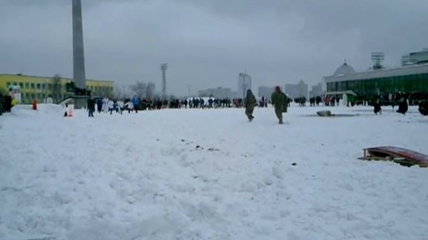 Показательные выступления Клуба Юный Десантник 25.02.2012