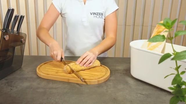 VINZER Crystal knife set: a stylish accent in the kitchen interior! смотреть онлайн