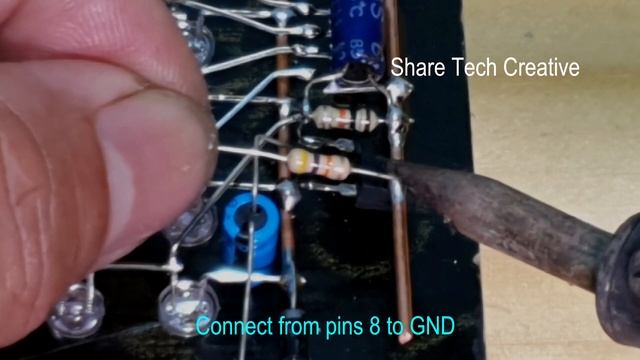 How to make 12 LED Vu Meter Wireless With AN6884 IC смотреть онлайн