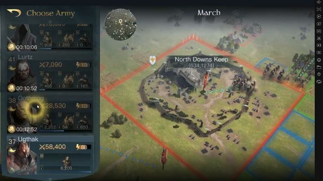 LOTR: Rise to War | Забираю крепость соло, отвоевываем территории обратно. смотреть онлайн