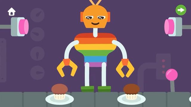 Sago Mini Robot Party | Build Cute Robot | iOS & android Games смотреть онлайн