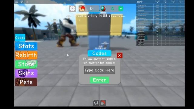 *NEW* WEIGHT LIFTING SIMULATOR 3 CODES! [Roblox] смотреть онлайн