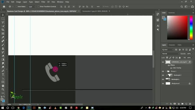 Creative Business Card Design - Photoshop CC Tutorial смотреть онлайн