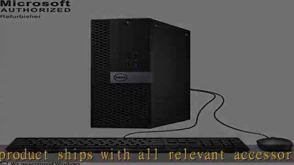 Dell Optiplex 7040 Business SFF Computer Small Tower PC (Intel Core i5-6500, 16GB Ram, 256GB SSD, D