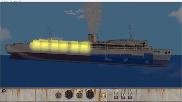 Sinking the Wilhelm Gustloff | Floating Sandbox 1.15 смотреть онлайн