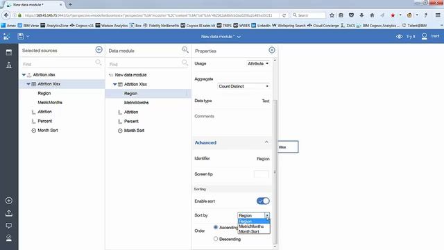 IBM Analytics - Cognos Analytics - Modeling with Data Modules смотреть онлайн