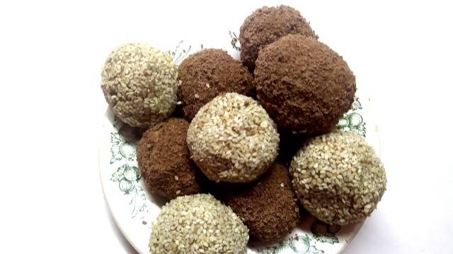 Вкусные шарики с начинкой. смотреть онлайн