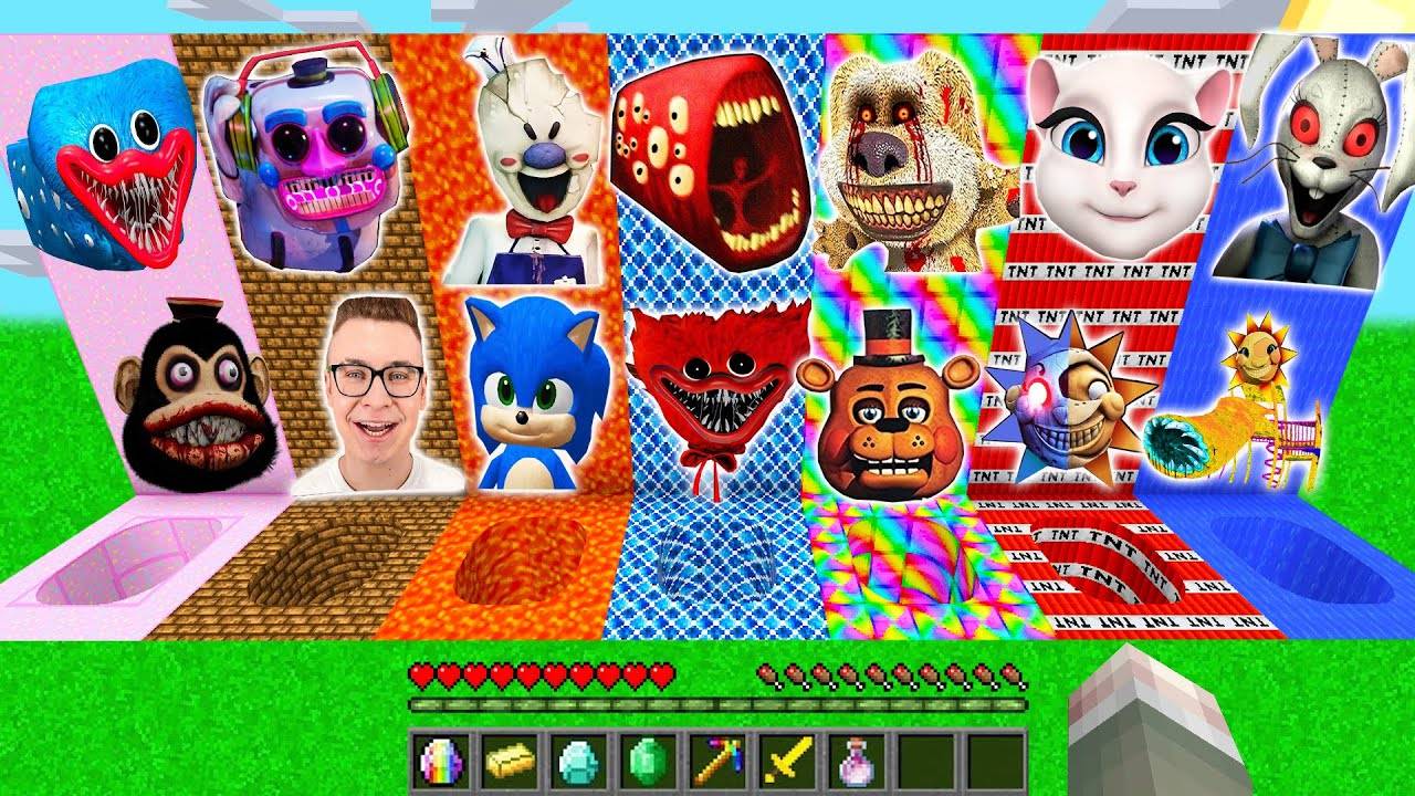 ВЫБЕРИ КРУГЛУЮ ЯМУ КОБЯКОВ МОРОЖЕНЩИК ХАГГИ ВАГГИ EXE СОНИК ГОВОРЯЩАЯ АНЖЕЛА В МАЙНКРАФТ FNAF 9 смотреть онлайн