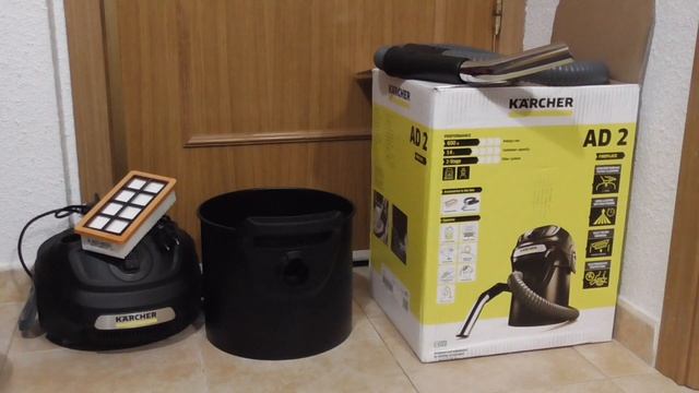 Karcher AD 2 UNBOXING | ASH AND DRY VACUUM CLEANER | Aspiradora en seco y de ceniza смотреть онлайн