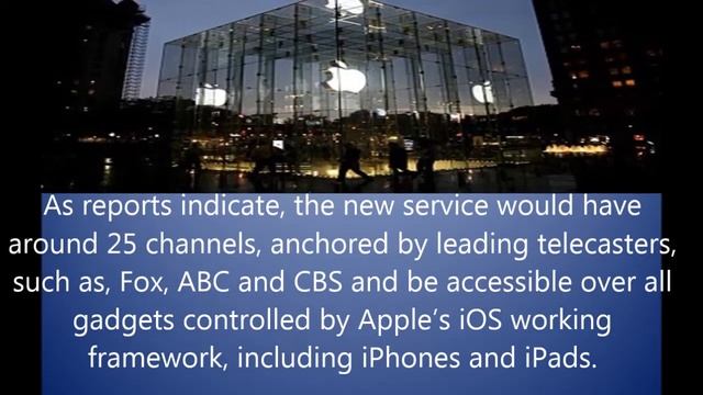 APPLE’S ONLINE TV STRATEGY: APPLE PLANS TO LAUNCH ONLINE TV SERVICE смотреть онлайн