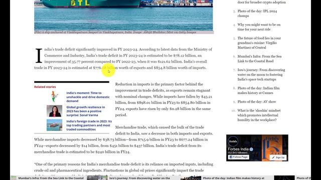 India Needs To Fix This | India In Trade Deficit with 9 of Top 10 Trading Partners смотреть онлайн