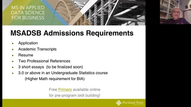 PSU - MS in Applied Data Science for Business - Info Session 11-17-20 смотреть онлайн