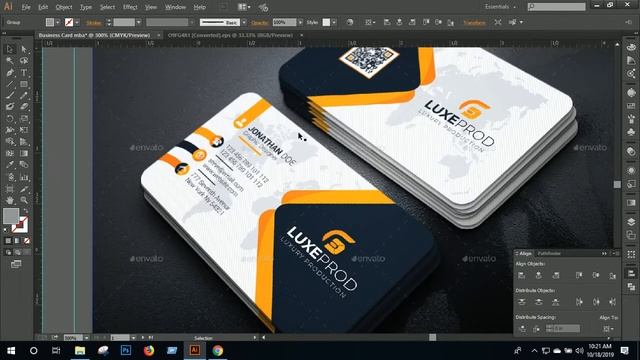 Special Business Card Design bangla tutorial смотреть онлайн