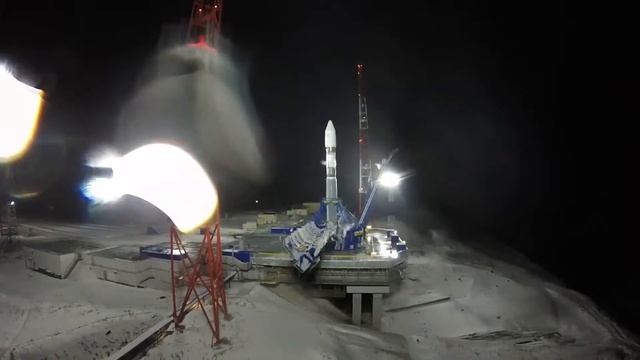 The launch of a Soyuz 2.1v rocket from Plesetsk смотреть онлайн