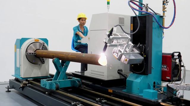 CNC Round Pipe Intersection Cutting Machine