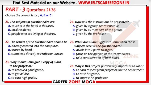 IELTS LISTENING PRACTICE TEST 2022 WITH ANSWERS | 24.08.2022